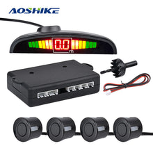 Load image into Gallery viewer, AOSHIKE Car Auto Parktronic LED Parking Sensor with 4 Sensors